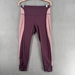 Athleta x Allyson Felix Legend Mesh 7/8 Tight Legging Medium Petite Purple